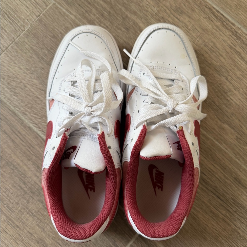 Red and White Nike Air Force’s - Picture 3 of 4